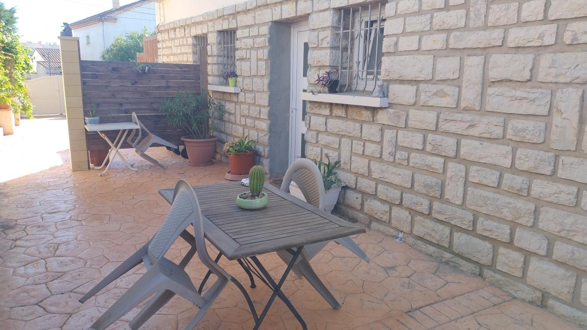 Appartement Entre Mer Et Gardiole Frontignan Exterior foto